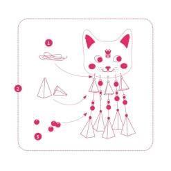 Do it yourself: Windspiel Kitty