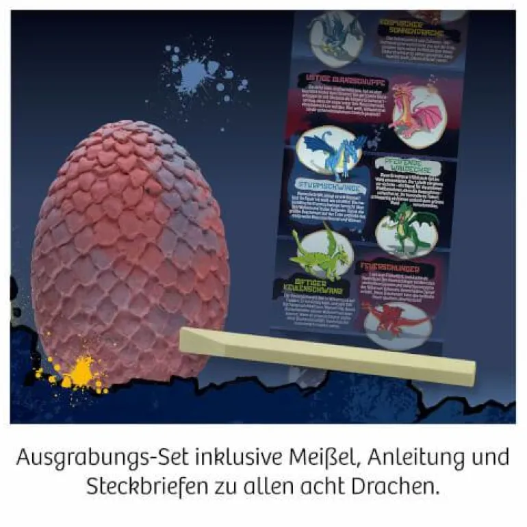 Drachen-Ei Ausgrabung