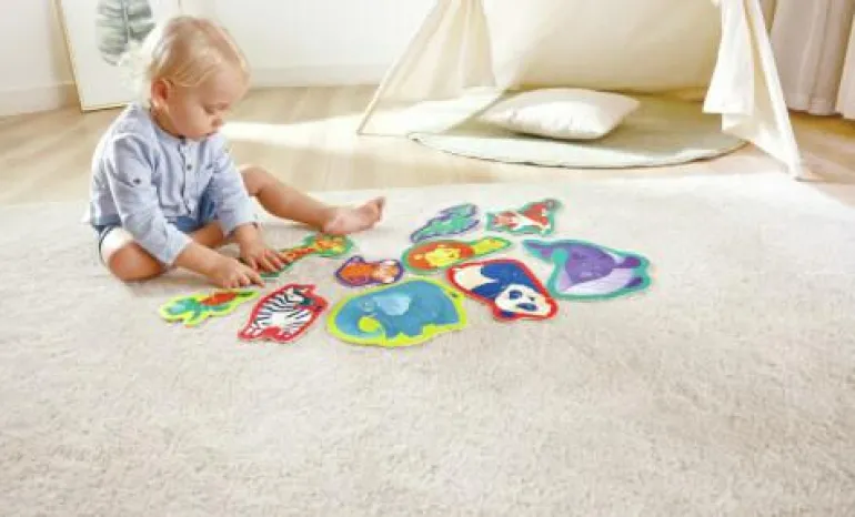 Dschungel-Freunde-Puzzle
