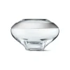 Duo runde Vase Edelstahl/Glas klein