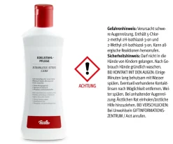 Edelstahl-Pflege