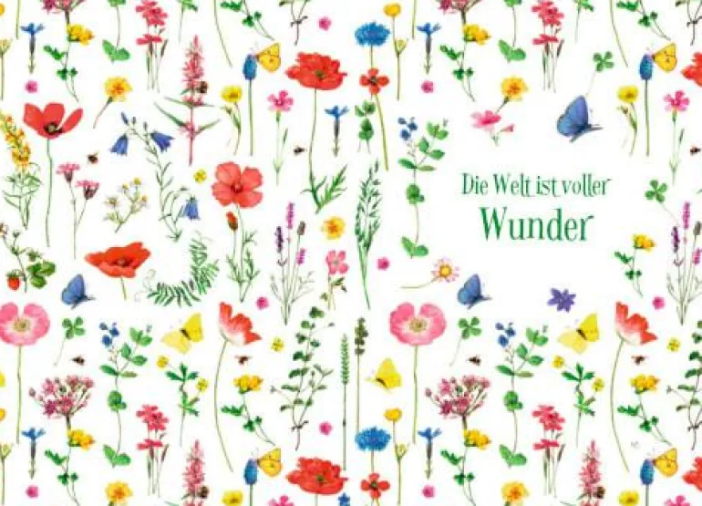 Edizione: Wo Blumen blühen, da lächelt die Welt (M