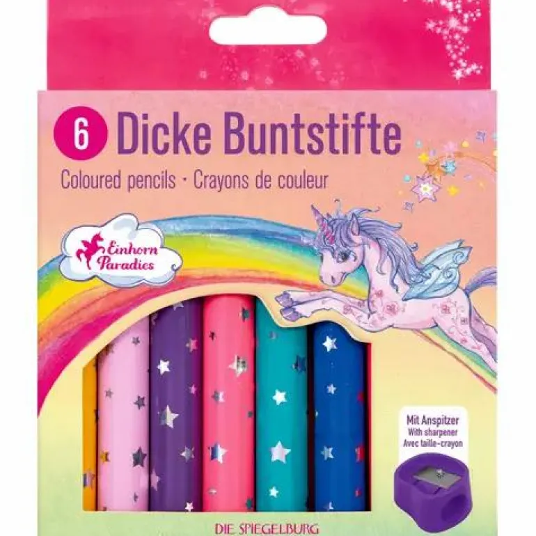 Einhorn-Paradies - Dicke Buntstifte