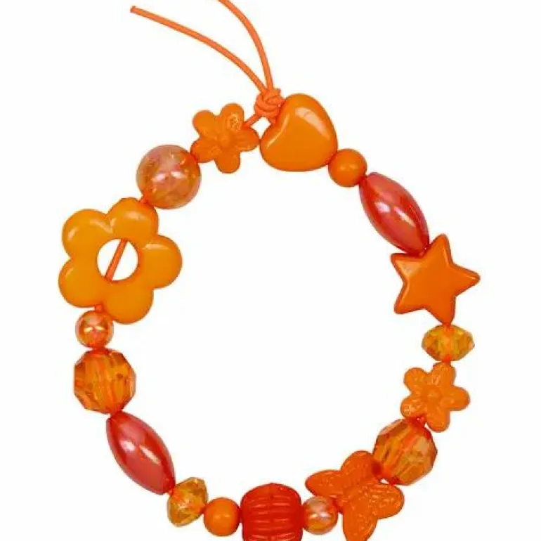 Einhorn-Paradies - Perlenset Orange