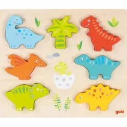 Einlegepuzzle Dinosaurier