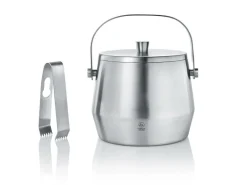 Eisbehälter mit Deckel und Zange