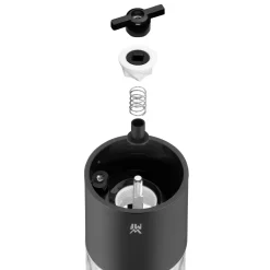 Elektrische Mühle, schwarz