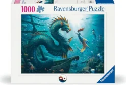 Enchanted Depths Dragon, Mermaid And Turtles - Puz