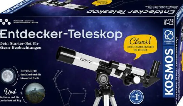 Entdecker-Teleskop - Dein Starter-Set für Stern-Be