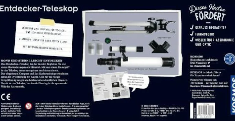 Entdecker-Teleskop - Dein Starter-Set für Stern-Be