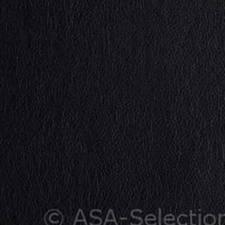 4er Set Untersetzer, schwarz, 10 x 10 cm, Lederopt