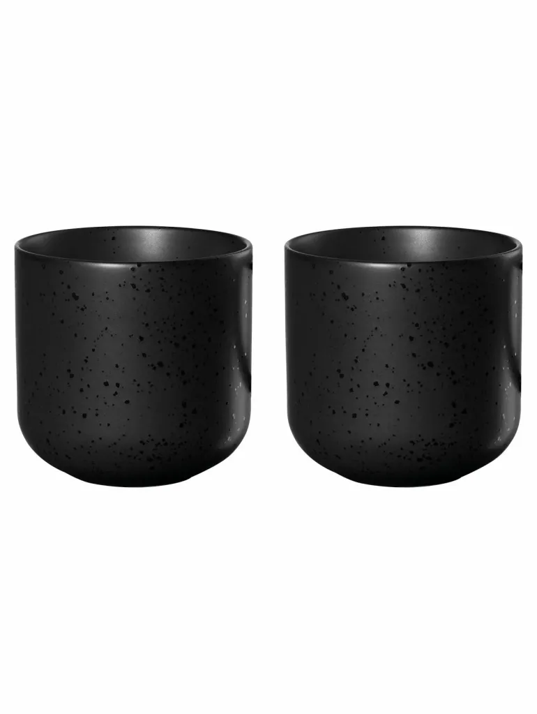 2er Set Teebecher, kuro D. 7,5 cm, H. 7,5 cm, 0,2