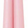 2er SPITZKERZE Orchid Pink 24 Cm Lang 1 Paar Spitz