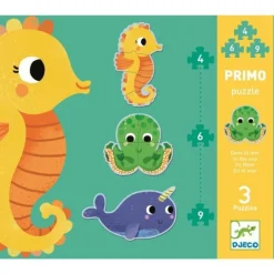 Erstes Puzzlen Im Meer