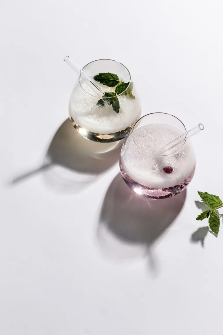 4erTumbler After-work drink +4xTrinkhalm +Büste