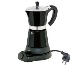Espressokocher Classico elektrisch, schwarz