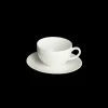 Espresso Obertasse 0,11 l rund Classic Weiss Fine