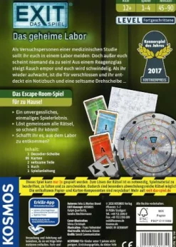 EXIT® - Das geheime Labor