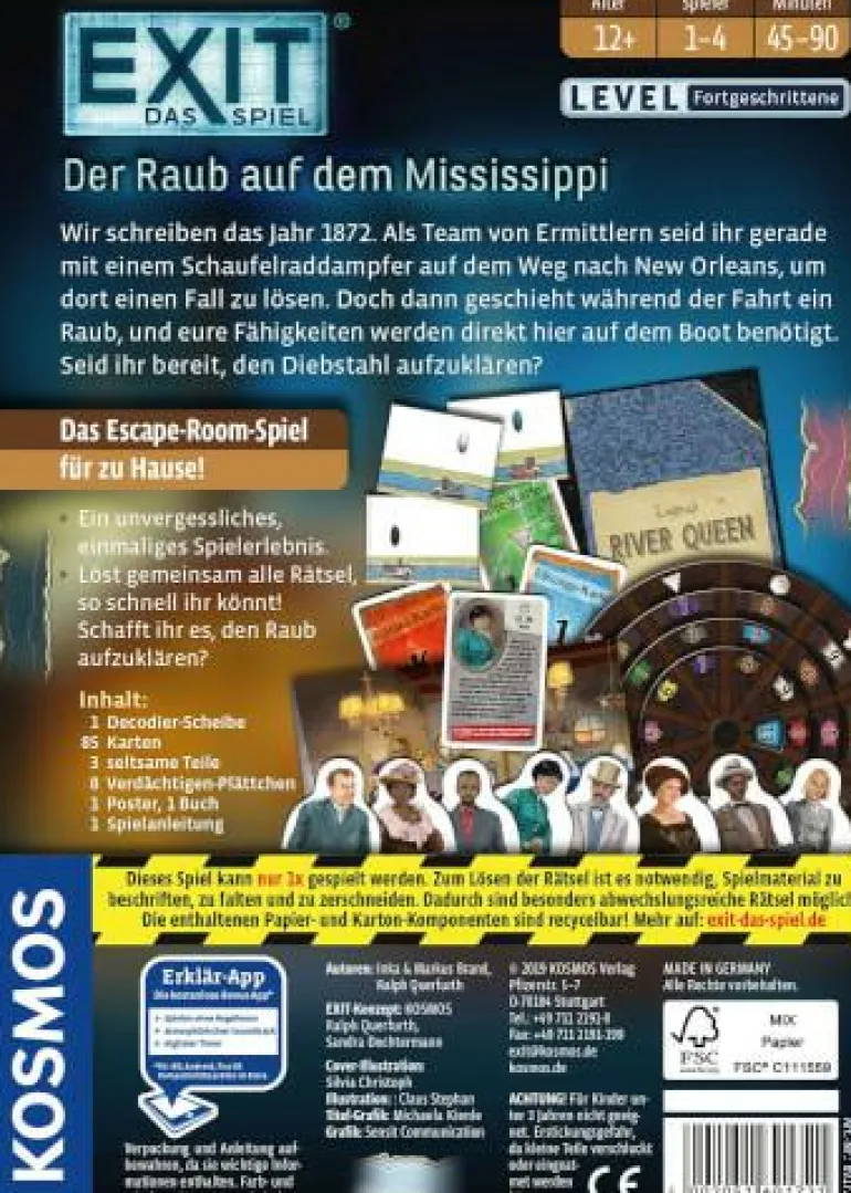 EXIT® - Der Raub auf dem Mississippi