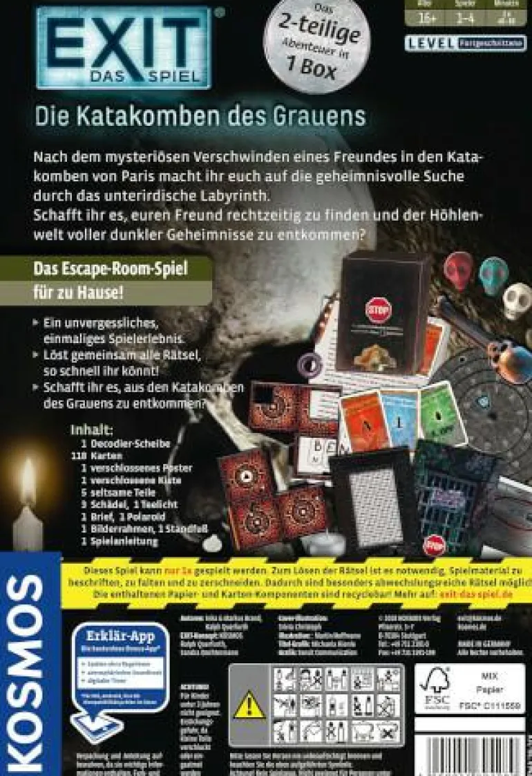 EXIT® - Die Katakomben des Grauens