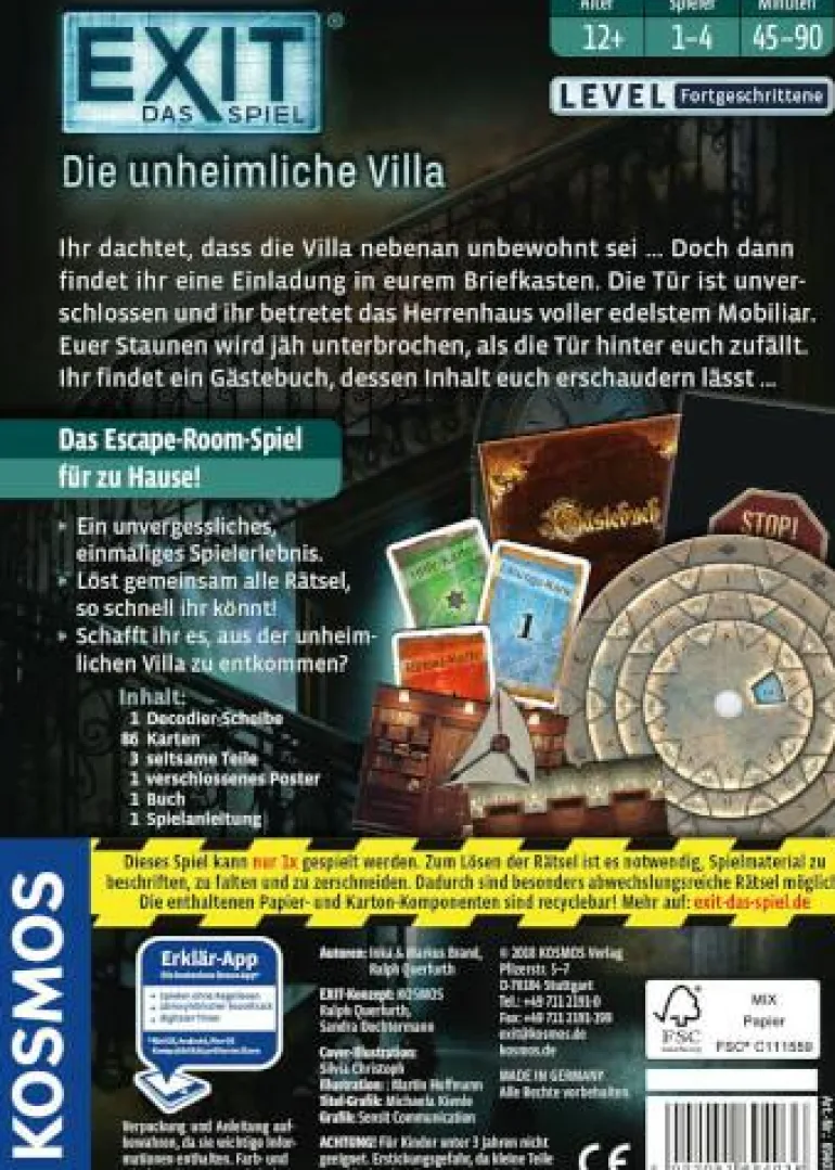 EXIT® - Die unheimliche Villa