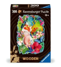 Exotische Vögel - Holzpuzzle 300 Teile