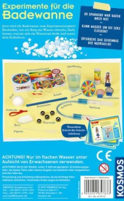 Experimente für die Badewanne - Spaß mit Seifenboo