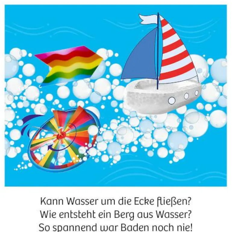 Experimente für die Badewanne - Spaß mit Seifenboo