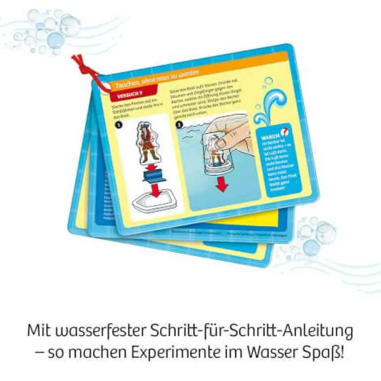 Experimente für die Badewanne - Spaß mit Seifenboo