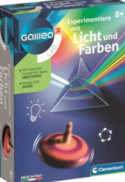 Experimentiere mit Licht und Farben