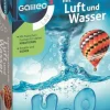 Experimentiere mit Luft und Wasser
