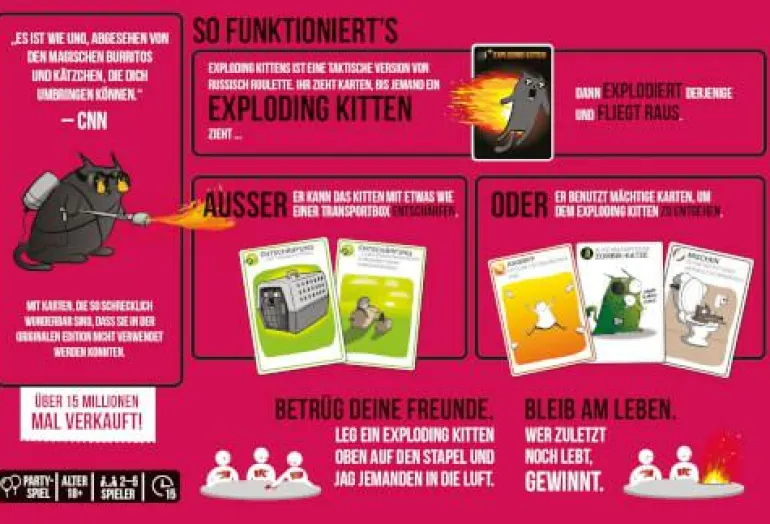 Exploding Kittens® NSFW Edition