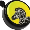Fahrradklingel Big Colour Punky Zebra Black