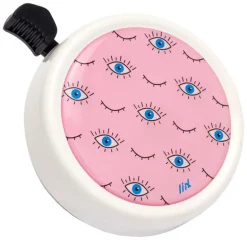 Fahrradklingel Big Colour Eye Eye Eye White