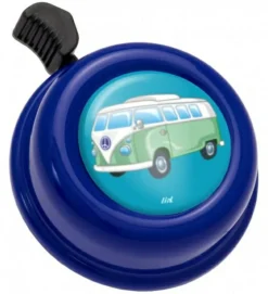 Fahrradklingel Peace Bus blau Peace Bus Cobalt Met