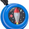 Fahrradklingel Rakete Blau Rocket Striking Blue