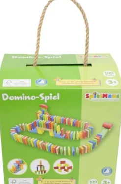 Farbenfrohes Domino-Spiel, 100 Teile