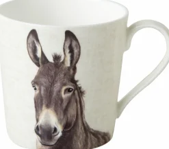 FARM DONKEY Cream Bone China Becher