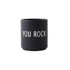 Favourite Cups You Rock schwarz 8,5x8cm, Friedship