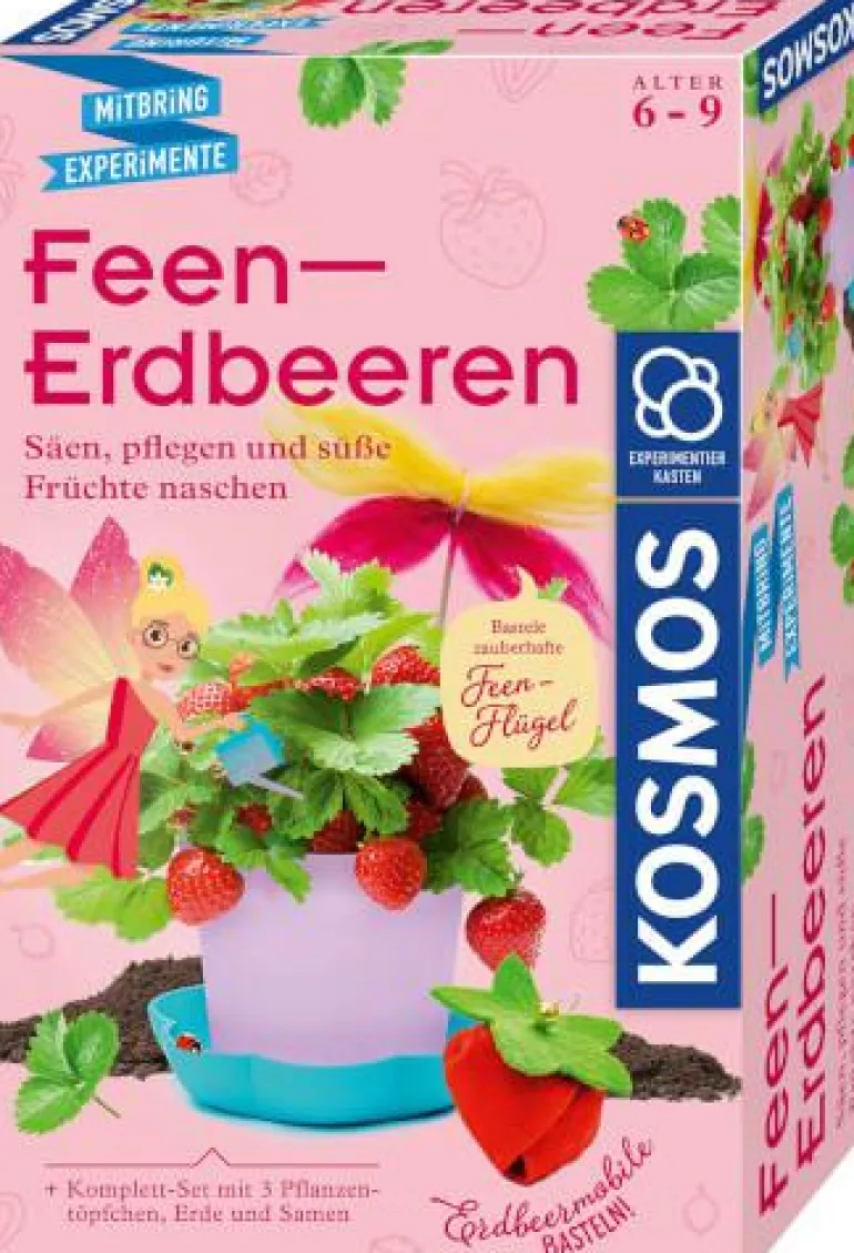 Feen-Erdbeeren - Säen, pflegen und süße Früchte na