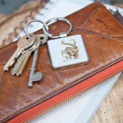 Feline Good Keyring