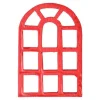 Fenster für Wichtel rot