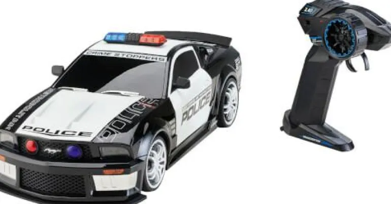 Ferngesteuertes Auto RC Car US Police Ford Mustang