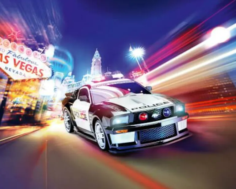 Ferngesteuertes Auto RC Car US Police Ford Mustang