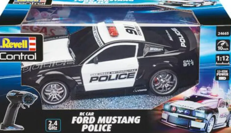 Ferngesteuertes Auto RC Car US Police Ford Mustang