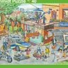 Feuerwehr/Polizei - Rahmenpuzzle 24/40 Teile