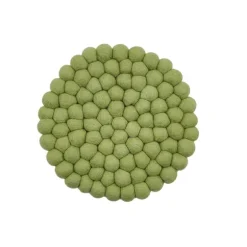 Filz Untersetzer dicke Kugeln, Ø ca. 21 cm - Pista