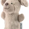 Fingerpuppe Hund Lucky, Graubeige