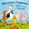 Fingerpuppen-Hand.-Set: Alle meine Fingerlein... (