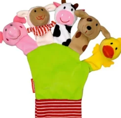 Fingerpuppen-Hand.-Set: Alle meine Fingerlein... (